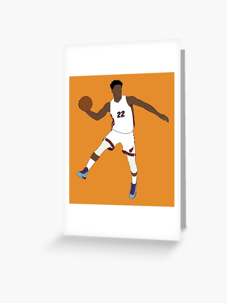 Jimmy Butler Cartoon Greeting Card By Progrfxs Redbubble