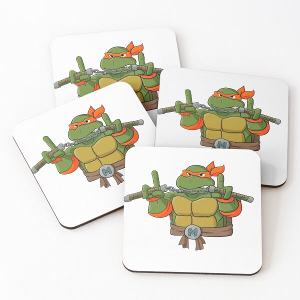 Item preview, Mikey TMNT Michelangelo turtles fanart designed and sold by Altairicco.