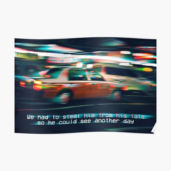 A Beautifully Planned Taxi Cab Poster