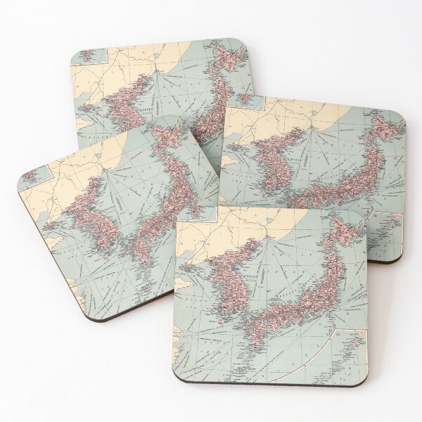 Item preview, Vintage 1935 Map of Japanese Empire designed and sold by Gin  Neko.
