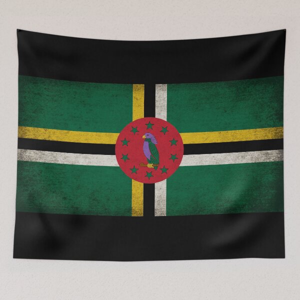 Item preview, Dominica flag designed and sold by Patriots-flag.