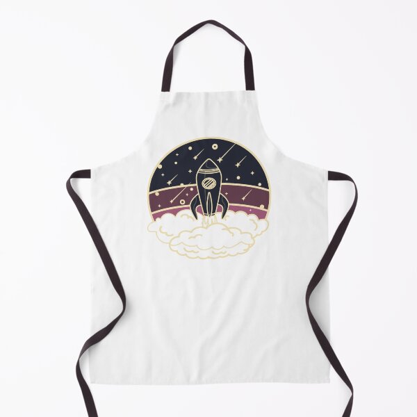 Item preview, Spaceship launch in pink designed and sold by ArtfulTat.