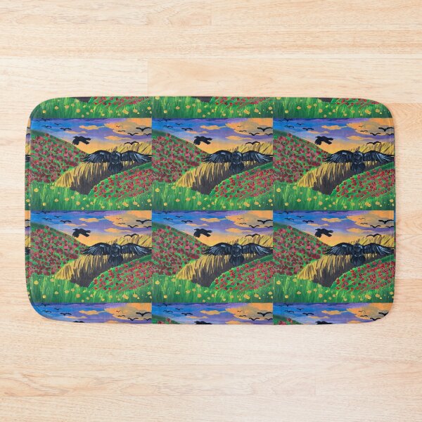 Item preview, Ravens Over Rose Field designed and sold by k4llista99ART.