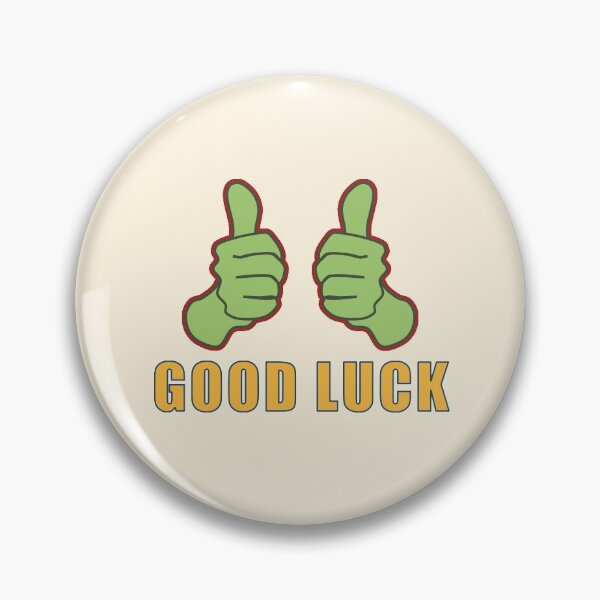 Item preview, Good Luck Sticker designed and sold by gooddesignart.
