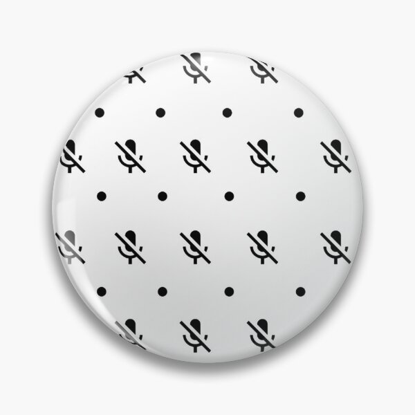 Item preview, Mute Microphone Mic Pattern designed and sold by TheGreekGuy.