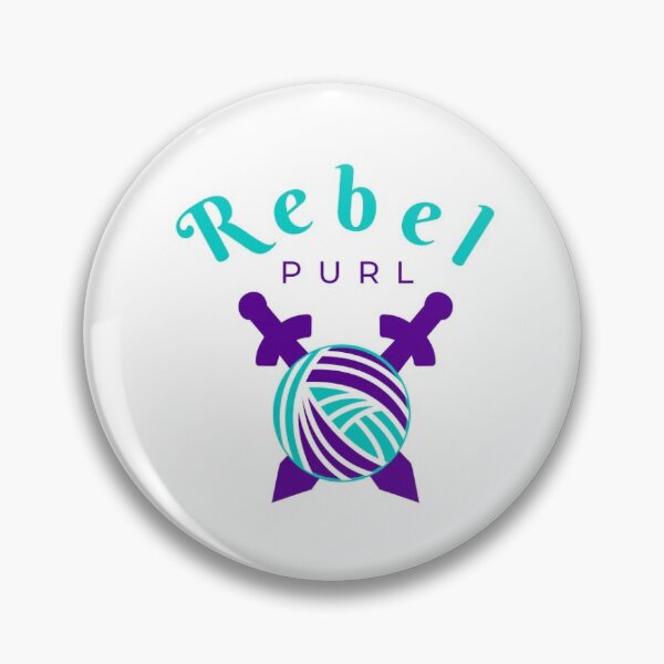 Item preview, Rebel Purl Logo designed and sold by Rebel Purl.