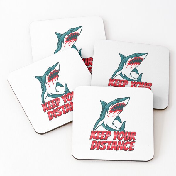 Item preview, Keep Your Distance - Shark Bite designed and sold by Bradford Adams.