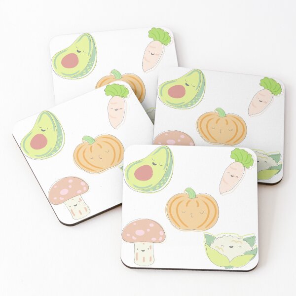 Item preview, Pastel vegetables emojis designed and sold by Artsy Corner.