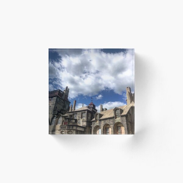 blue skies at foothill Acrylic Block