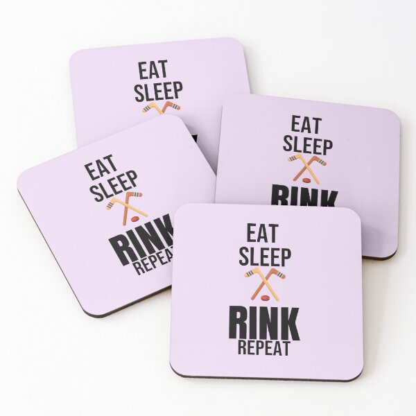 Item preview, Eat sleep rink repeat  designed and sold by Be Chill.