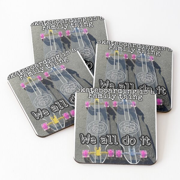 Item preview, Skateboarding is a family thing(We all do it) designed and sold by Akm-Arts-09.