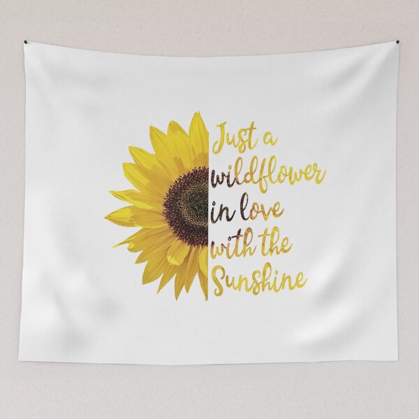 Item preview, Just A Wild Wildflower In Love With The Sunshine designed and sold by indiebeetees.
