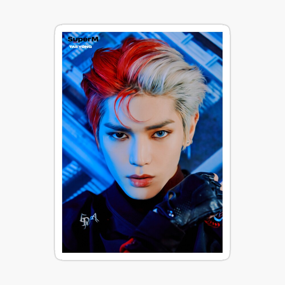 SuperM Taeyong top fabric poster bundle