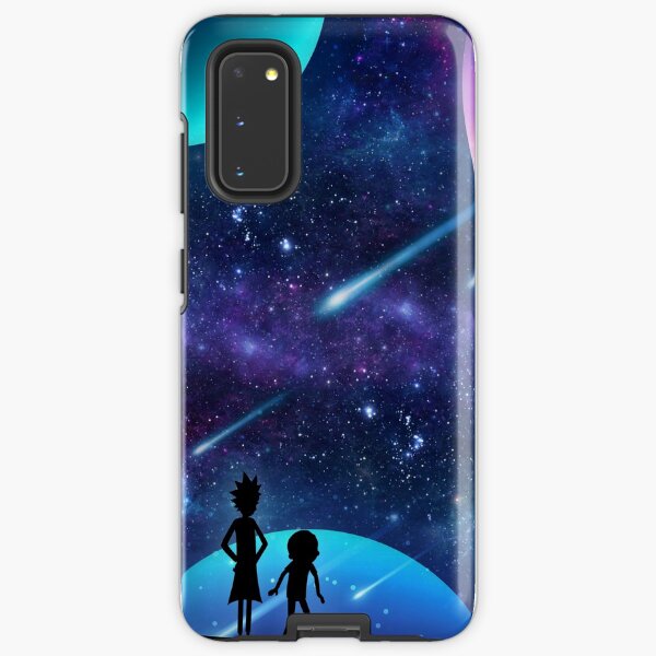 Rick and Morty Galaxy Space Star Gazing Samsung Galaxy Tough Case