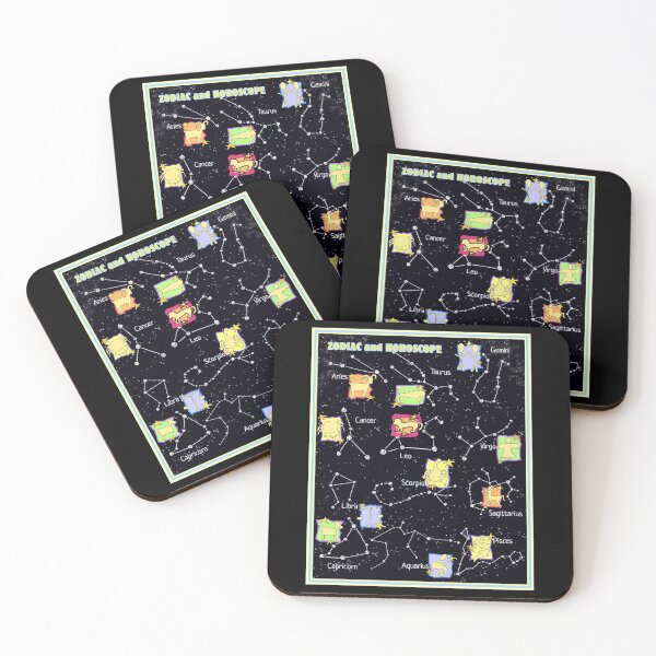 Item preview, ZODIAC and HOROSCOPE : Sketch Style Star Images Print designed and sold by posterbobs.