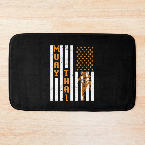 Item preview, USA flag muay thai designed and sold by bestshirtdesign.