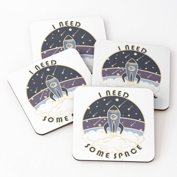 Item preview, I need some space in blue designed and sold by ArtfulTat.