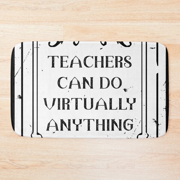 Item preview, Teachers Can Do Virtually Anything vintage style  designed and sold by arrowroses.
