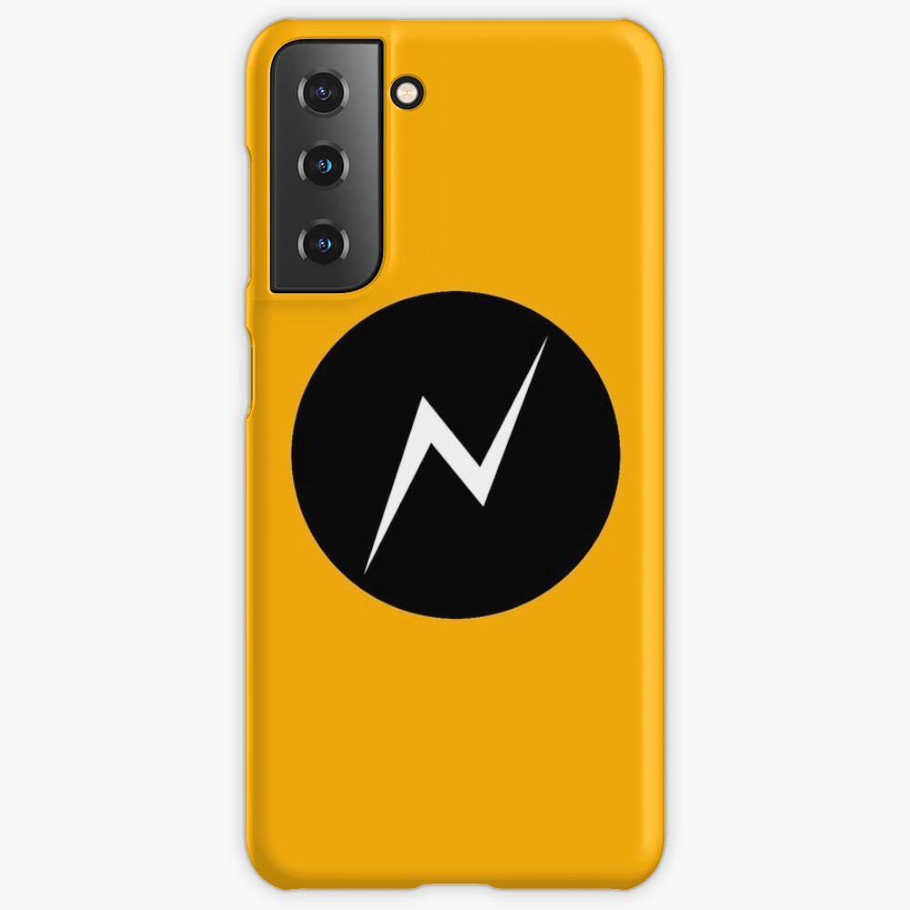 "Lightning bolt in circle" Samsung Galaxy Phone Case for Sale by