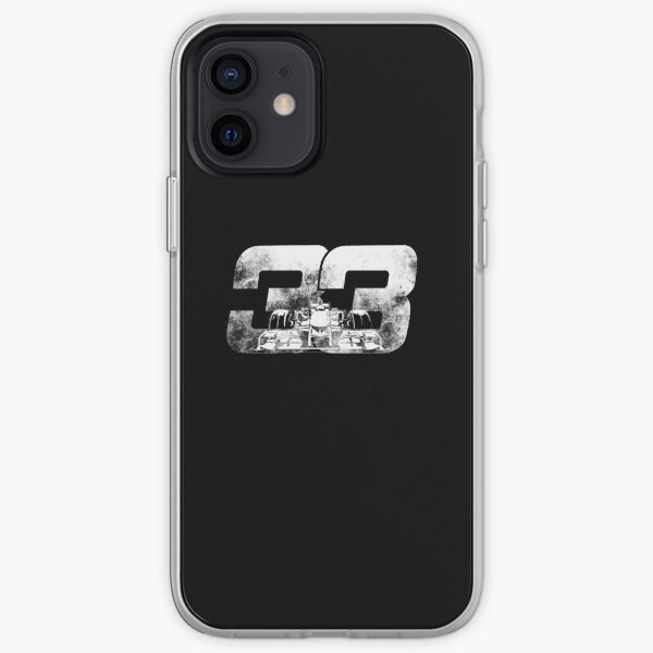 Dessin animé de Max Verstappen F1 Coque souple iPhone