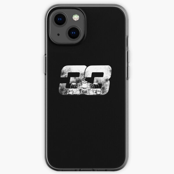 Dessin animé de Max Verstappen F1 Coque souple iPhone