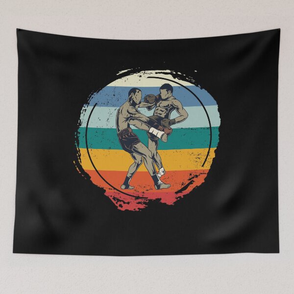 Item preview, Retro muay thai designed and sold by bestshirtdesign.