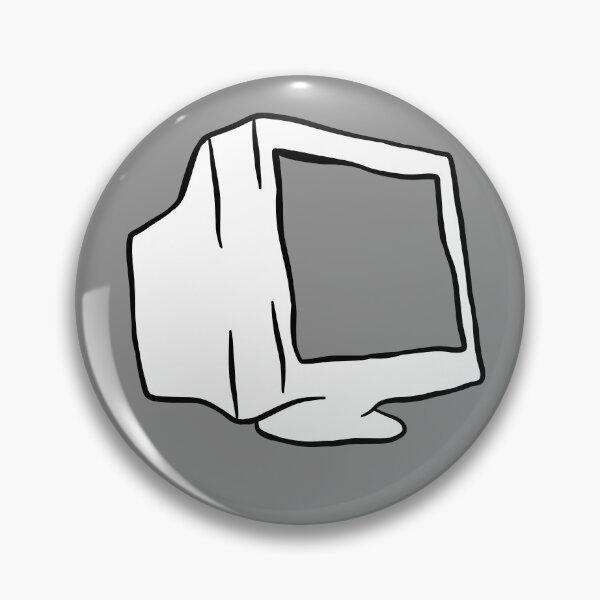 Item preview, Old CRT Computer Monitor, Windows PC 1999, Graphic  designed and sold by MookensteinzTee.
