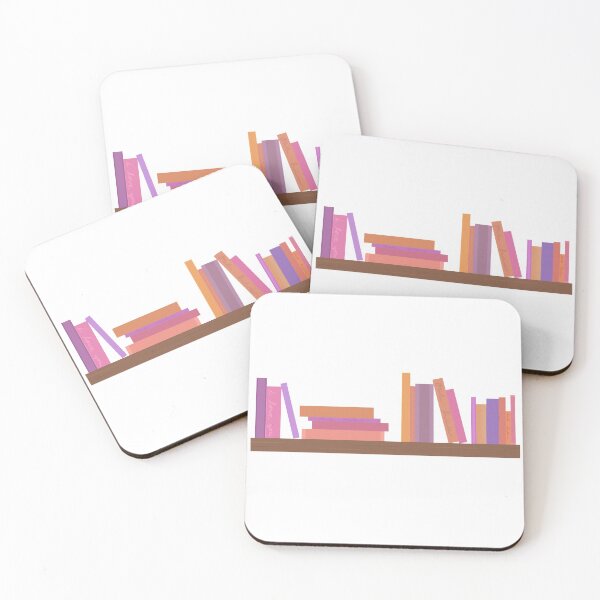 Item preview, sunset themed bookshelf design designed and sold by dabi-lee.