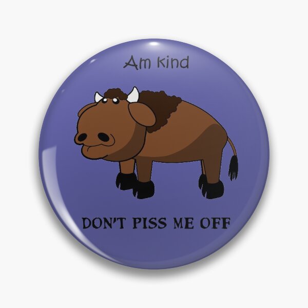 Item preview, Bison Cute Wild Animal designed and sold by Oblivyum.