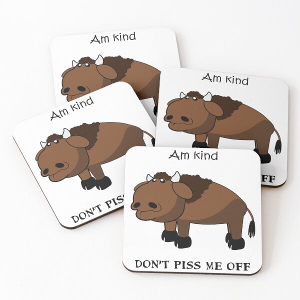 Item preview, Bison Cute Wild Animal designed and sold by Oblivyum.
