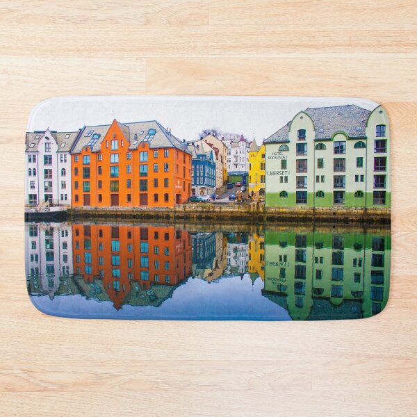 Item preview, Alesund waterfront, Norway designed and sold by HazelWright.