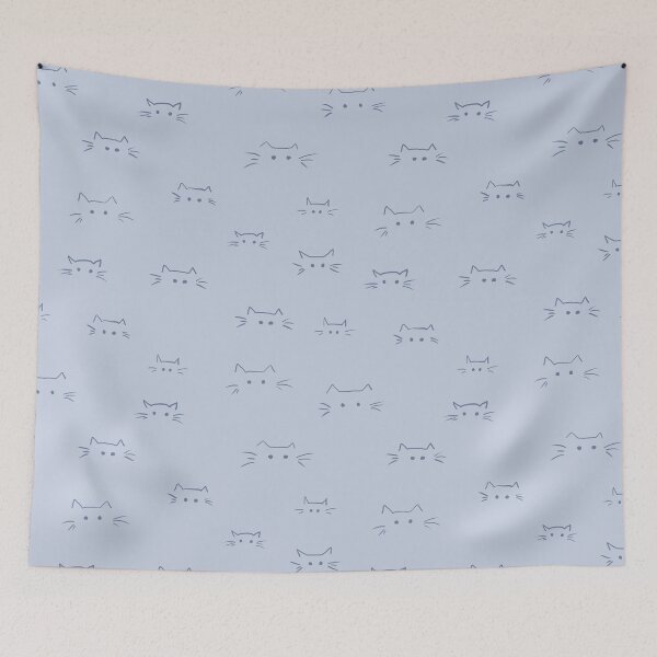 Item preview, Cute doodle cats seamless pattern designed and sold by lisoks.