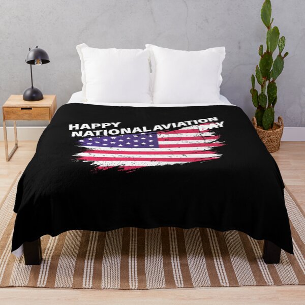 Item preview, Happy National Aviation Day designed and sold by TheFirstOne.