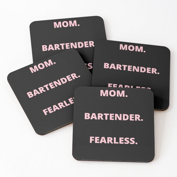 Item preview, Mom Bartender Fearless designed and sold by moonshinemetees.