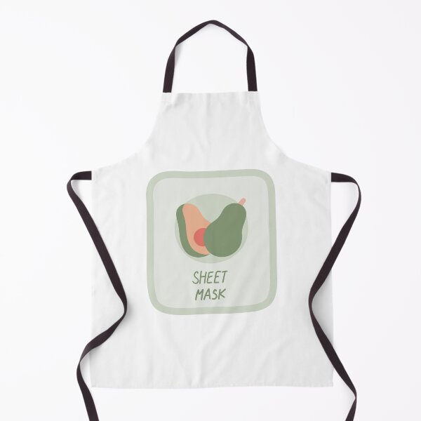 Item preview, Avocado sheet mask designed and sold by Aysel's Designs.