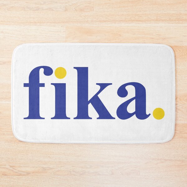 Item preview, Fika Classic Yellow and Blue designed and sold by Corduroy9.
