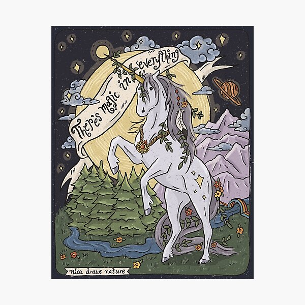 Item preview, There's Magic in Everything designed and sold by nicadrawsnature.