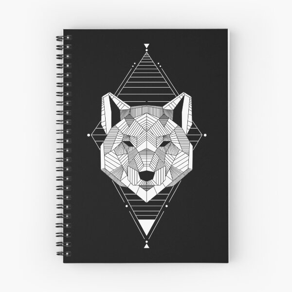 Item preview, Geometric White Wolf designed and sold by VibrantGifts.