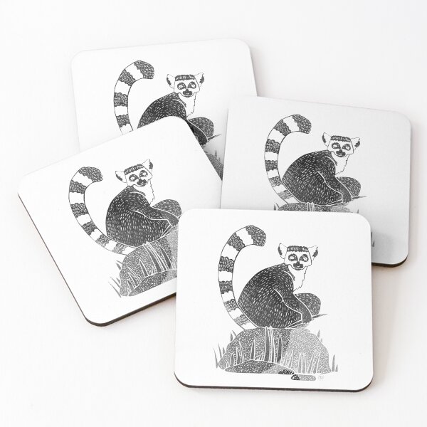 Item preview, lemur designed and sold by adeillustrator.