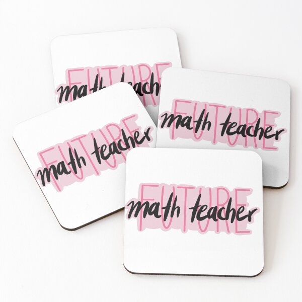 Item preview, Future math teacher pink gift laptop sticker designed and sold by sheteachesmath.