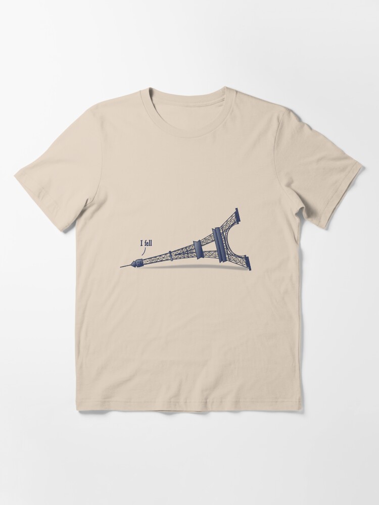 Alternate view of I Fell Tower Essential T-Shirt