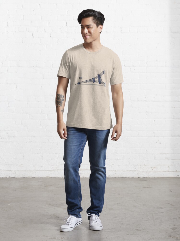 Alternate view of I Fell Tower Essential T-Shirt