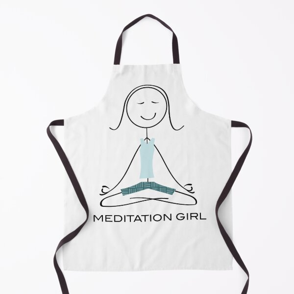 Item preview, Funny Womens Meditation Girl designed and sold by whyitsme.