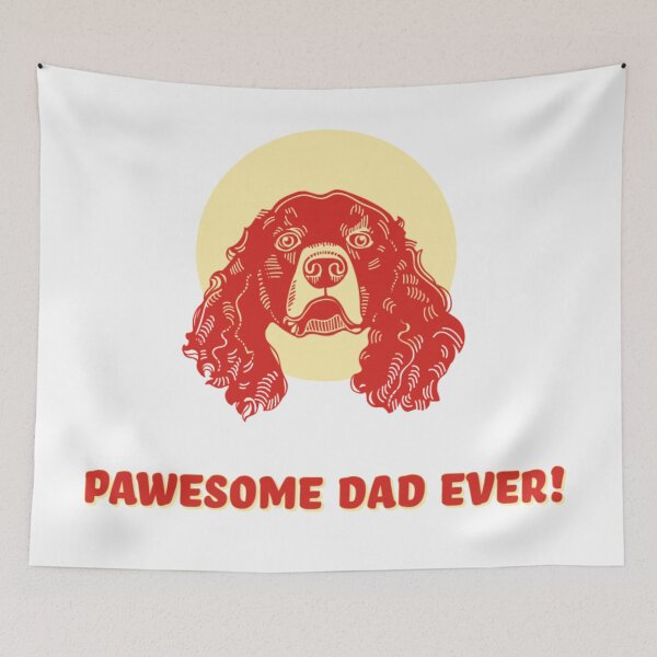 Item preview, DOG DAD AF: Pawesome Dad Ever designed and sold by Doodlehub.