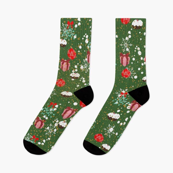 Item preview, Christmas Elements pattern designed and sold by Sanskrati.