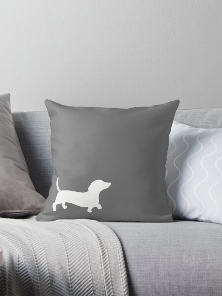 Item preview, Plain Grey With Daschund Silhouette designed and sold by Reiyankhairina.