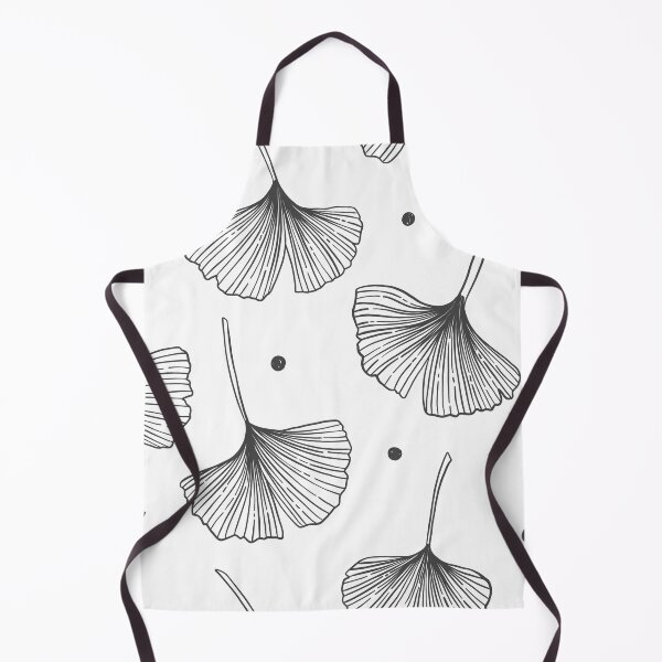 Item preview, Gray ginkgos designed and sold by mischellero.