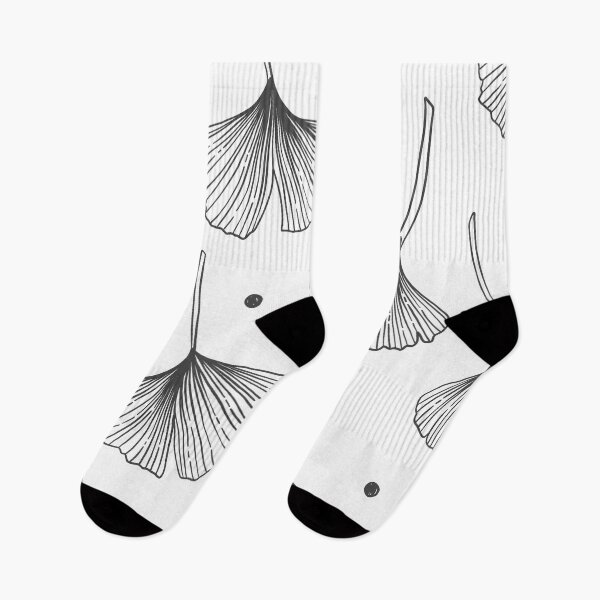 Item preview, Gray ginkgos designed and sold by mischellero.