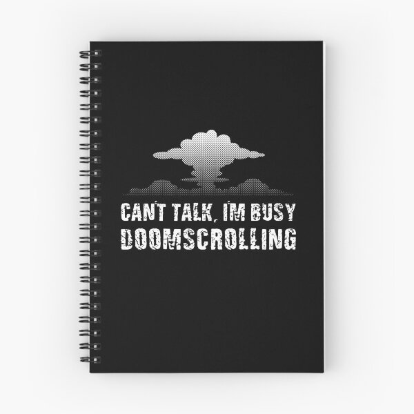 Item preview, Can't Talk, I'm Busy Doomscolling designed and sold by bonmotto.