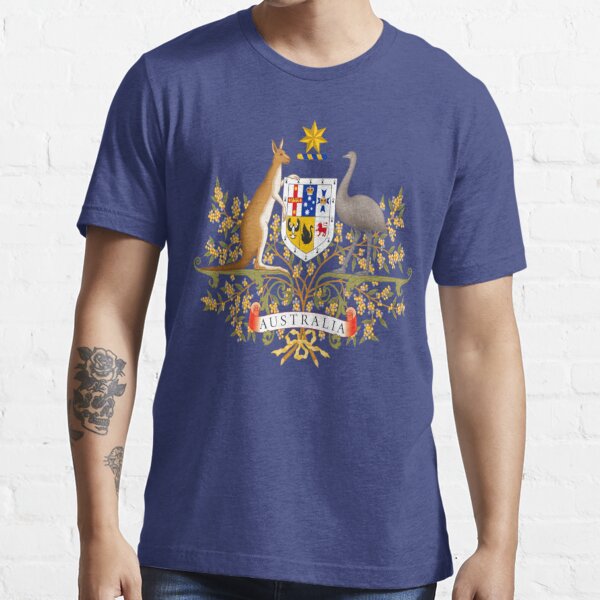 Coat Of Arms Of Australia T Shirt For Sale By Tpixx Redbubble Coat Of Arms Of Australia T 5341